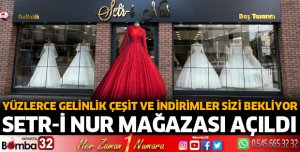Isparta'da Setr-i Nur mağazası açıldı