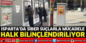 Isparta'da siber suçlarla mücadelede etkin çalışma