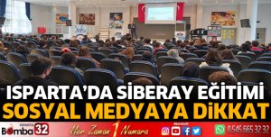 ISPARTA'DA SİBERAY EĞİTİMİ