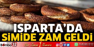 Isparta'da simide zam geldi