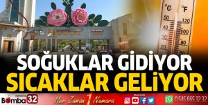 Isparta'da soğuklar gidiyor, sıcaklar geliyor