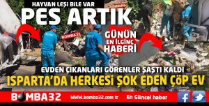 ISPARTA'DA  ŞOK EDEN FOTOĞRAFLAR VE EV !