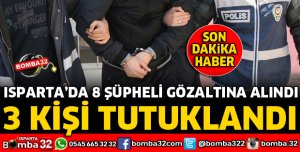 ISPARTA'DA SOKAK SATICILARINA BÜYÜK DARBE