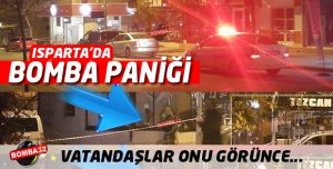 Isparta'da Şüpheli Paket Paniği