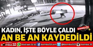 ISPARTA'DA TABELA HIRSIZLIĞI GÜVENLİK KAMERASINDA
