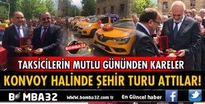ISPARTA'DA TAKSİCİLERİN MUTLU GÜNÜ