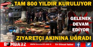 ISPARTA'DA TAM 800 YILDIR KURULUYOR