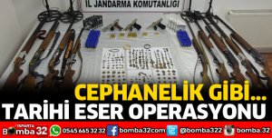 ISPARTA'DA TARİHİ ESER OPERASYONU