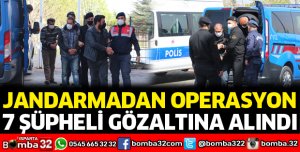 Isparta'da tarihi eser operasyonu