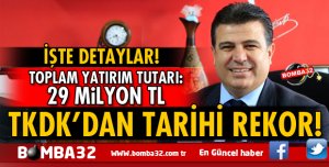 ISPARTA'DA TKDK’DAN TARİHİ REKOR!