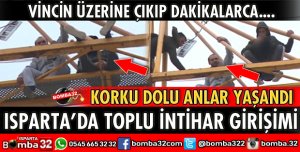 ISPARTA'DA TOPLU İNTİHAR GİRİŞİMİ