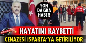 ISPARTA'DA TOPRAĞA VERİLECEK