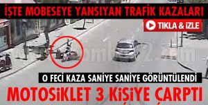 ISPARTA'DA TRAFİK KAZALARI MOBESEYE YANSIDI