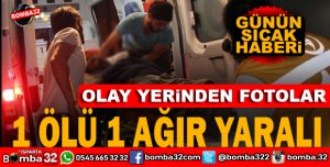 ISPARTA'DA TRAFİK KAZASI 1 ÖLÜ