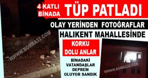 Isparta'da Tüp Patlaması!