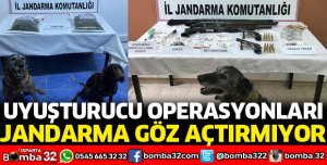 ISPARTA'DA UYUŞTURUCU OPERASYONLARI