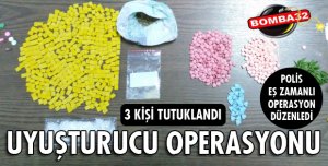 ISPARTA'DA UYUŞTURUCU OPERASYONU
