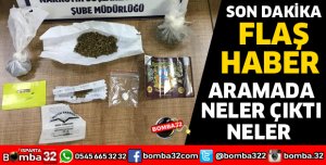 ISPARTA'DA UYUŞTURUCU OPERASYONU
