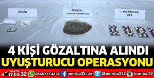 ISPARTA'DA UYUŞTURUCU OPERASYONU