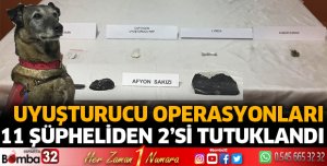 Isparta'da uyuşturucu operasyonu