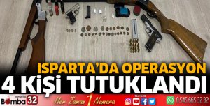 Isparta'da uyuşturucu operasyonu