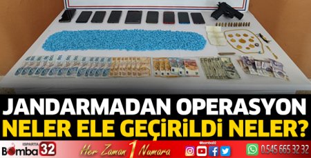 Isparta'da uyuşturucu operasyonu