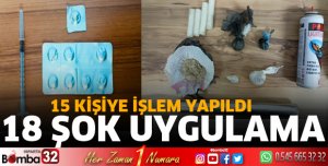 Isparta'da uyuşturucuya geçit yok