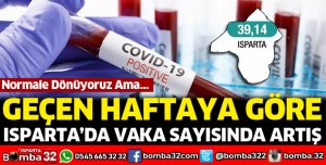 Isparta'da vaka sayılarında artış