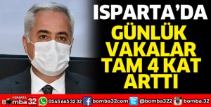 Isparta'da vaka sayılarında ciddi artış