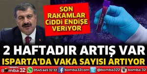 Isparta'da vaka sayısı artıyor