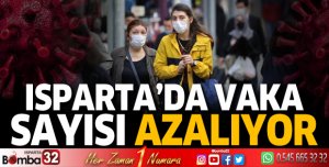 Isparta'da vaka sayısı azalıyor