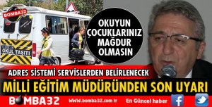 ISPARTA'DA VELİLER BU HABERE DİKKAT