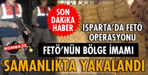 ISPARTA'DA YAKALANDI