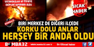 ISPARTA'DA YANGIN PANİĞİ 