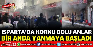 ISPARTA'DA YANGIN PANİĞİ