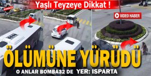 ISPARTA DA YAŞLI KADIN ÖLÜMÜNE YÜRÜDÜ 