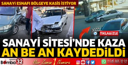 Isparta'da Yeni Sanayi Sitesi'nde kaza