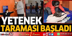 Isparta'da yetenek taraması başladı