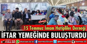 ISPARTA'DA YETİMLER YARARINA İFTAR