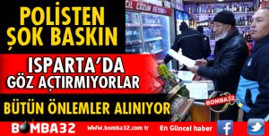 ISPARTA'DA YILBAŞI ÖNCESİNDE POLİS DENETİMLERİ ARTIRDI