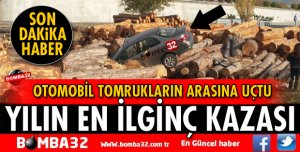 ISPARTA'DA YILIN EN İLGİNÇ KAZASI!