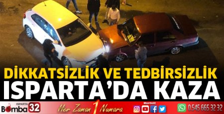 Isparta'da yine kaza 