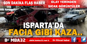 ISPARTA'DA YOK BÖYLE BİR KAZA  