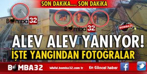 ISPARTA'DA YURT YEMEKHANESİ YANGININDAN FOTOĞRAFLAR