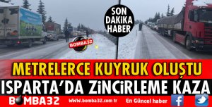 ISPARTA'DA ZİNCİRLEME KAZA