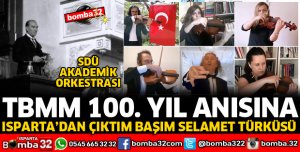 ISPARTA'DAN ÇIKTIM BAŞIM SELAMET TÜRKÜSÜNÜ SESLENDİRDİLER