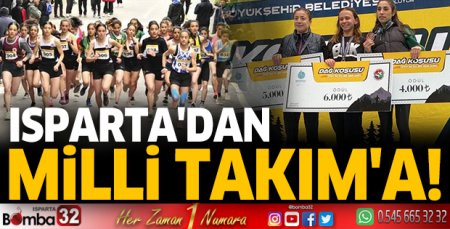 Isparta'dan Milli Takım'a!