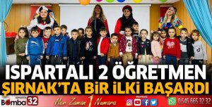 Ispartalı 2 öğretmenden örnek proje