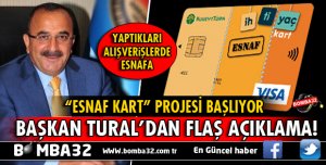 ISPARTALI ESNAFLAR MÜJDE ESNAF KART GELİYOR