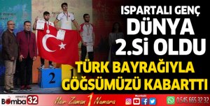 Ispartalı Genç Dünya 2.si Oldu